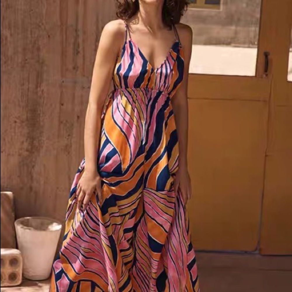Anthropologie jumpsuit, new with tag, size 8/M